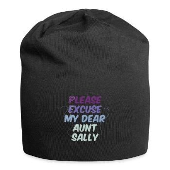 Math Nerd Students University Professor Mathematics - Jersey Beanie - black - Front