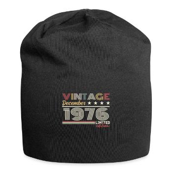 Cadeau Décembre 1976 - Bonnet en jersey - noir - Devant