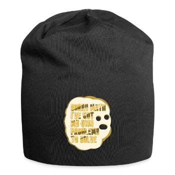Math Nerd Students University Professor Mathematics - Jersey Beanie - black - Front