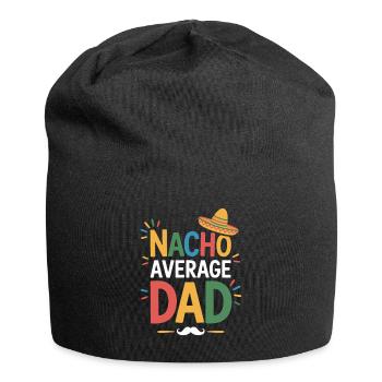 Nacho Average Dad - Jersey Beanie - black - Front