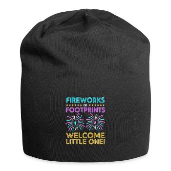Gender Reveal New Year - Jersey Beanie - black - Front