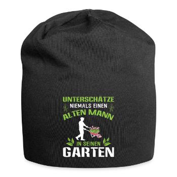 Jardinier Jardinage Jardinage Jardinage Jardinage - Bonnet en jersey - noir - Devant