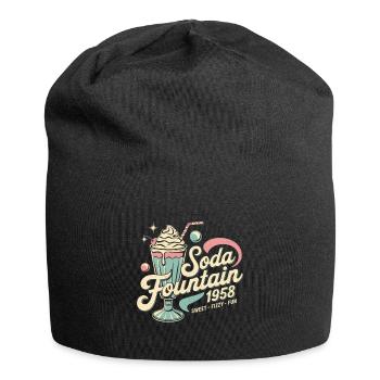 Soda Fountain 1958 - Jersey Beanie - black - Front