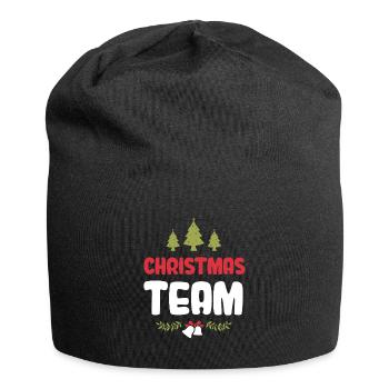 Weihnachten Team Christmas - Jersey Beanie - black - Front