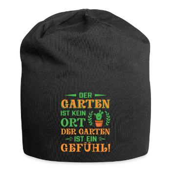 Jardinier Jardinage Jardinage Jardinage Jardinage - Bonnet en jersey - noir - Devant
