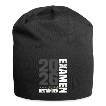 Law Exam 2026 - Jersey Beanie - black - Front