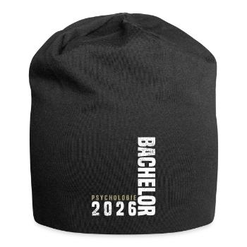 Licence en psychologie 2026 - Bonnet en jersey - noir - Devant