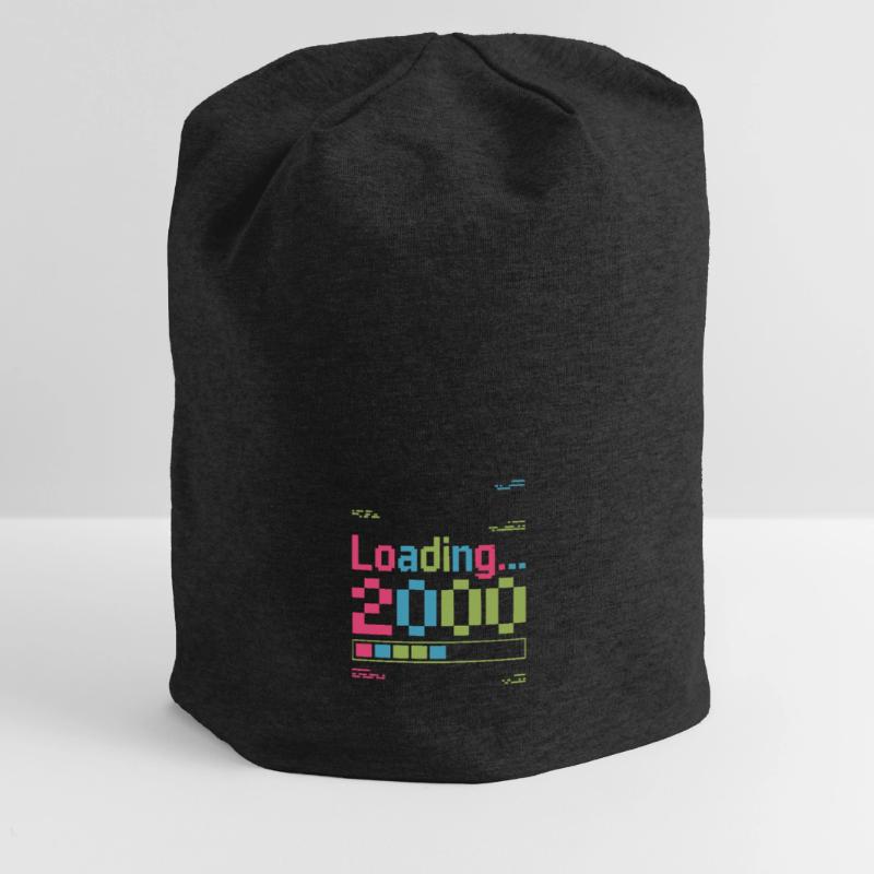 Loading 2000 pixel loading screen Jersey Beanie