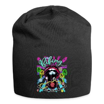 Biking - Jersey-Beanie - Schwarz - Vorne