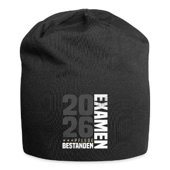 Nursing exam passed - Jersey Beanie - black - Front