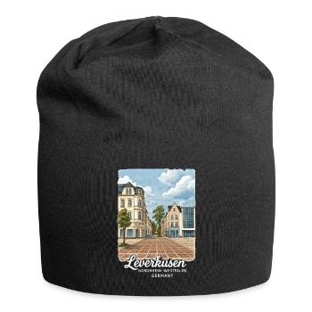 Leverkusen - Bonnet en jersey - noir - Devant