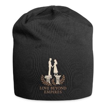 Antike Liebesmythologie Romantik Vintage - Jersey-Beanie - Schwarz - Vorne