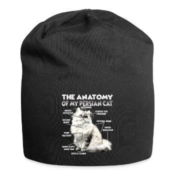 Persian Cats T | Persian Cat Cats Persian Cat - Jersey Beanie - black - Front