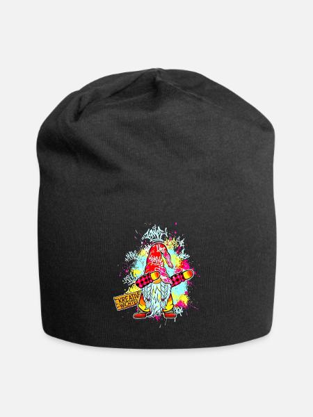 KREATIV WICHTEL Dab Graffiti Künstler XMas  - Jersey-Beanie - Schwarz