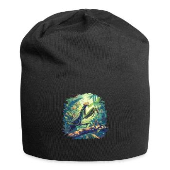 Gottesanbeterinnen Gottesanbeterin - Jersey-Beanie - Schwarz - Vorne