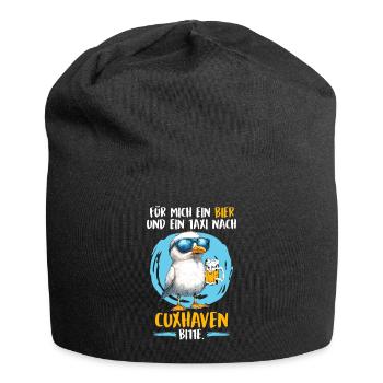 North Sea holiday FOR ME A BEER AND TAXI TO - Jersey Beanie - black - Front