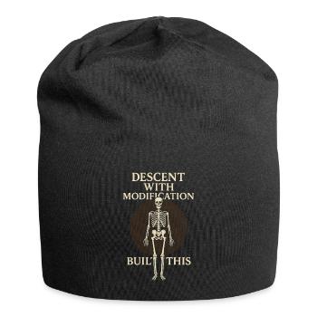 Charles Darwin Gift Natural - Jersey Beanie - black - Front