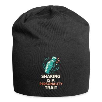 Shaker Stuck Beginner Mixologist - Jersey Beanie - black - Front