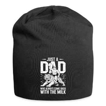 Héros Tigre Papa Lait - Bonnet en jersey - noir - Devant