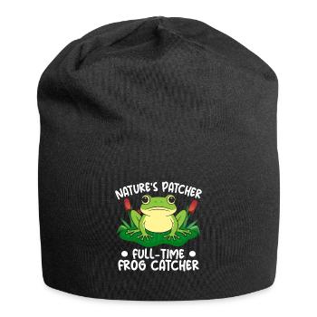 Frog Catcher Nature´s Patcher Full-Time Catcher - Jersey-Beanie - Schwarz - Vorne