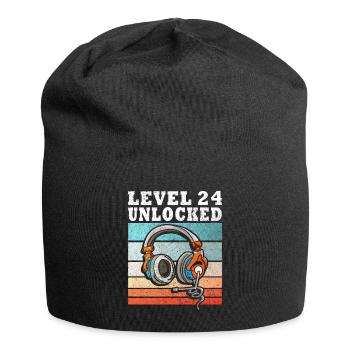 Casques déverrouillés niveau 24 - Bonnet en jersey - noir - Devant
