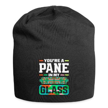 Stained Glass Art Stained Glass Artist - Jersey Beanie - black - Front