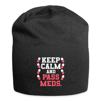 Medical Assistant MFA Pass Meds - Jersey Beanie - black - Front