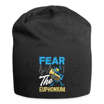 Vintage Euphonium Spieler - Jersey-Beanie - Schwarz - Vorne