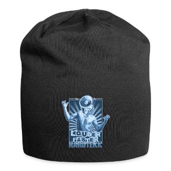 Hardtekk Tekke Ostdeutschland - Jersey-Beanie - Schwarz - Vorne