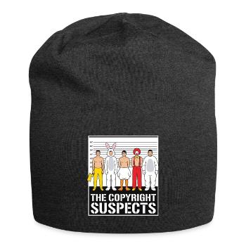 the copyright suspects - Jersey Beanie - charcoal grey - Front