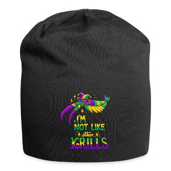 Mardi gras Krabbe - Jersey-Beanie - Schwarz - Vorne