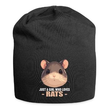 Rat Rat - Bonnet en jersey - noir - Devant