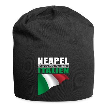 Naples - Jersey Beanie - black - Front