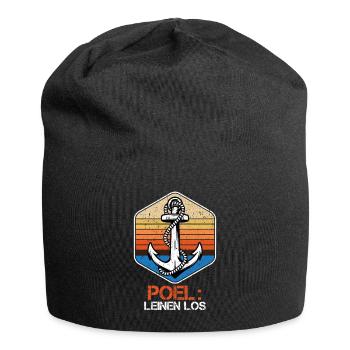 Marin POEL LINES Los Poel Souvenier Drôle - Bonnet en jersey - noir - Devant