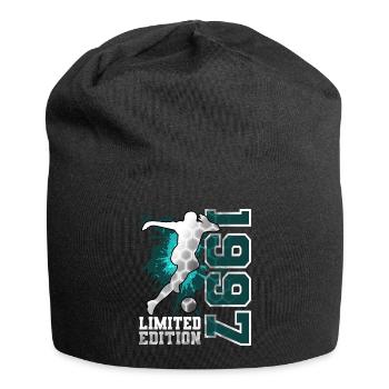 1997 Geburtsjahr Geburtstag - Jersey-Beanie - Schwarz - Vorne