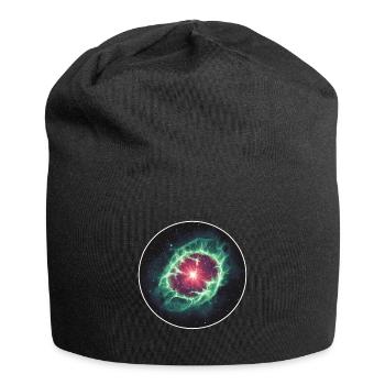 Astronomy Space Planetary Nebula Shell - Jersey Beanie - black - Front