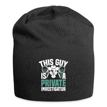 Privatdetektiv, Kostümwärteruniform, Gefreiter - Jersey-Beanie - Schwarz - Vorne