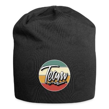 Équipe - Bonnet en jersey - noir - Devant