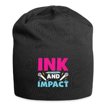 Poetry Slam Ink and Impact Slam Poetry - Jersey Beanie - black - Front