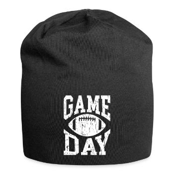 Game Day Football - Jersey Beanie - black - Front