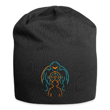 Gamer Mecha, Gaming Sight - Jersey Beanie - black - Front