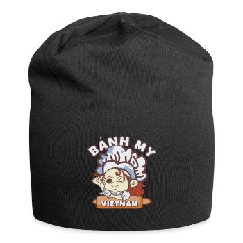 banh mi Vietnam - Jersey Beanie - black - Front