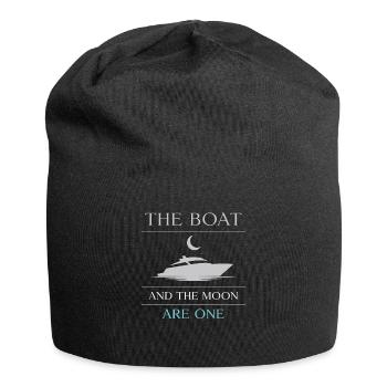 Navigation de nuit avec - Bonnet en jersey - noir - Devant