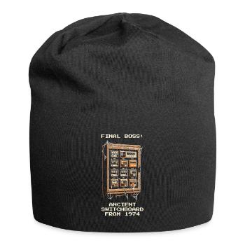Endboss Control Cabinet 1974 | Retro Electrics - Jersey Beanie - black - Front