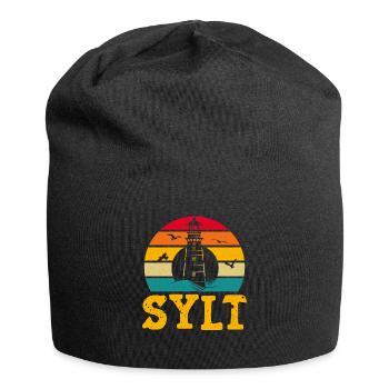 North Sea Holiday SYLT NORTH SEA ISLAND Fun - Jersey Beanie - black - Front