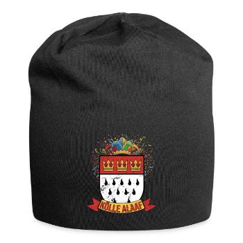 Armoiries Alaaf de Cologne Confettis - Bonnet en jersey - noir - Devant