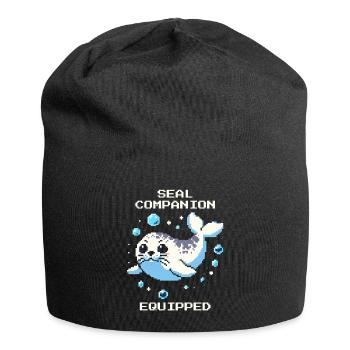 Compagnon de Sceau | Compagnon Sceau - Bonnet en jersey - noir - Devant