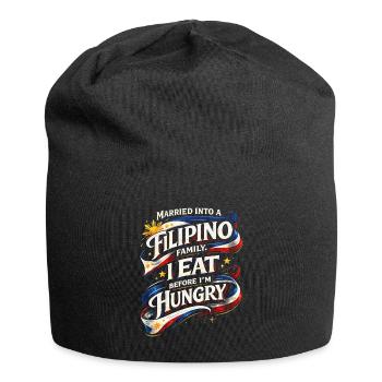 Philippines Philippine Filipino Family - Jersey Beanie - black - Front