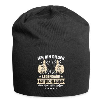 Screed Layers Sayings - Jersey Beanie - black - Front