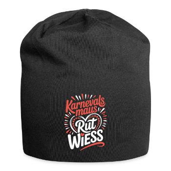 Souris de Carnaval, Rut, Wiess, Cologne, Cologne, Souris de Carnaval, - Bonnet en jersey - noir - Devant